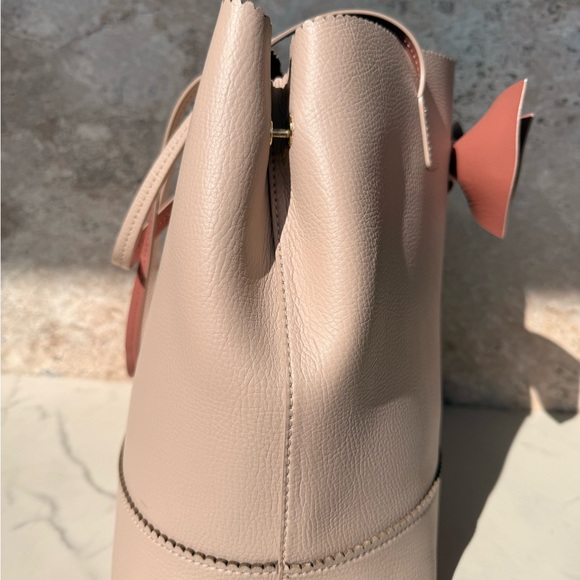 Kate Spade Cream Bow Shoulder Bag - Picture 6 of 11